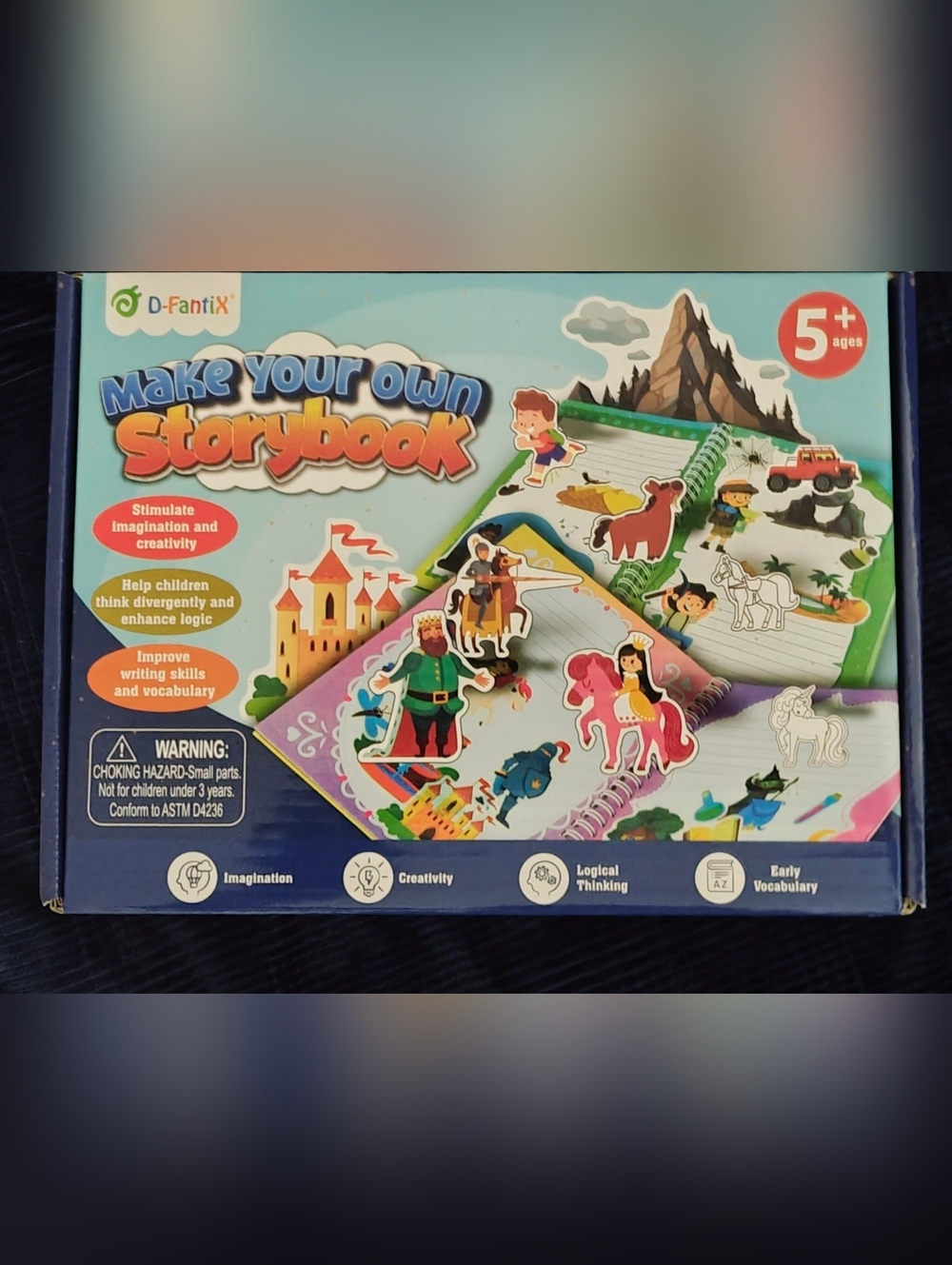 NEW Create Your Own Storybook Kids Playset  KIT